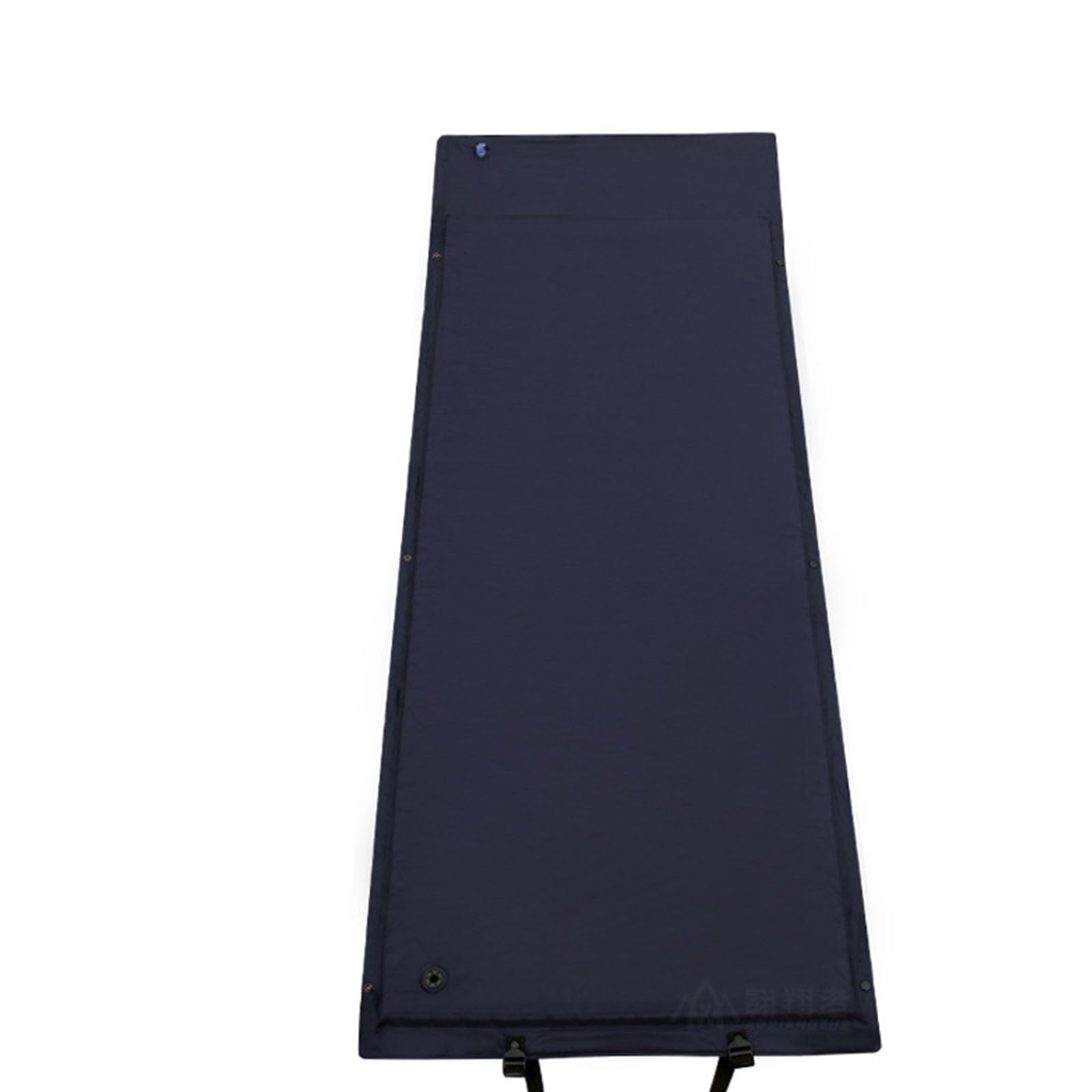 Coussin Gonflable Automatique avec Oreiller, Coussin Gonflable de Repos d'urgence pour Camping en Plein air, Hauteur du Cou réglable, Bleu foncé