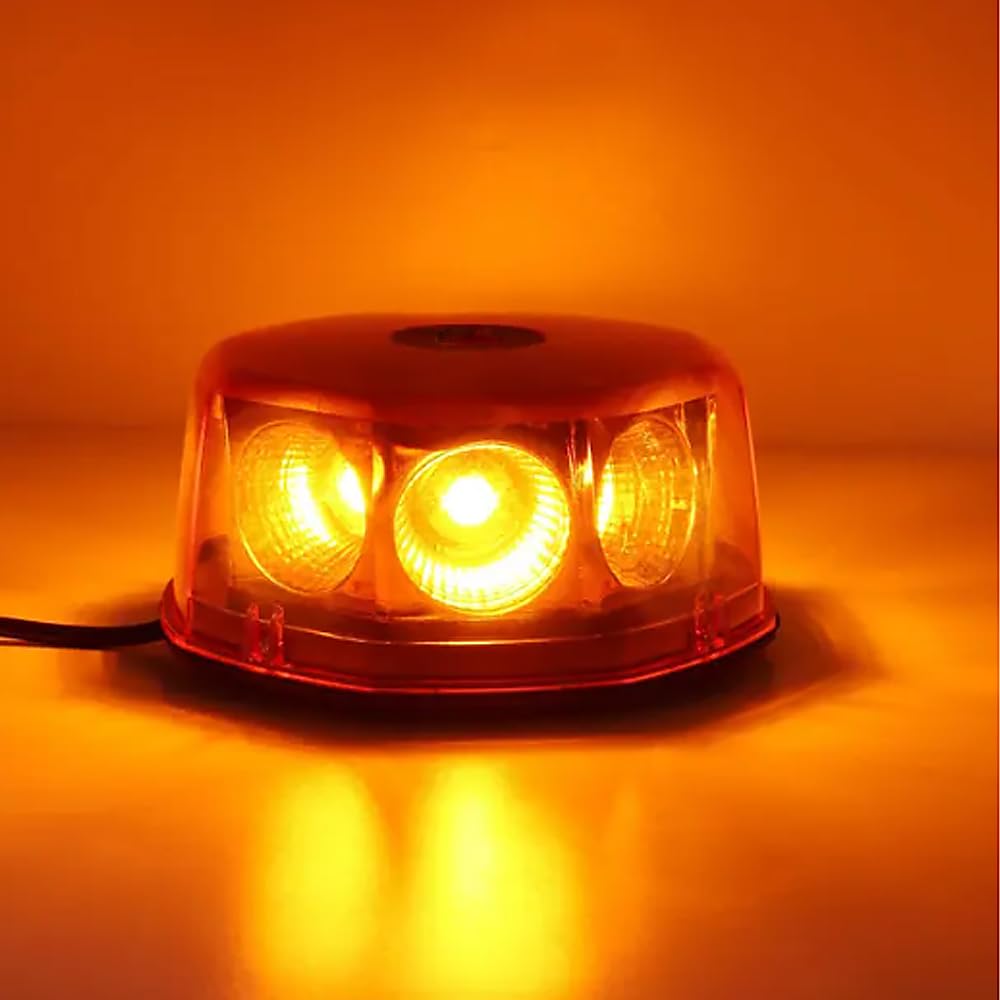 Baceyong Luce di avvertimento del faro di emergenza stroboscopico, COB sul tetto, alta emergenza, avviso di sicurezza, barra luminosa della polizia stroboscopica a LED lampeggiante