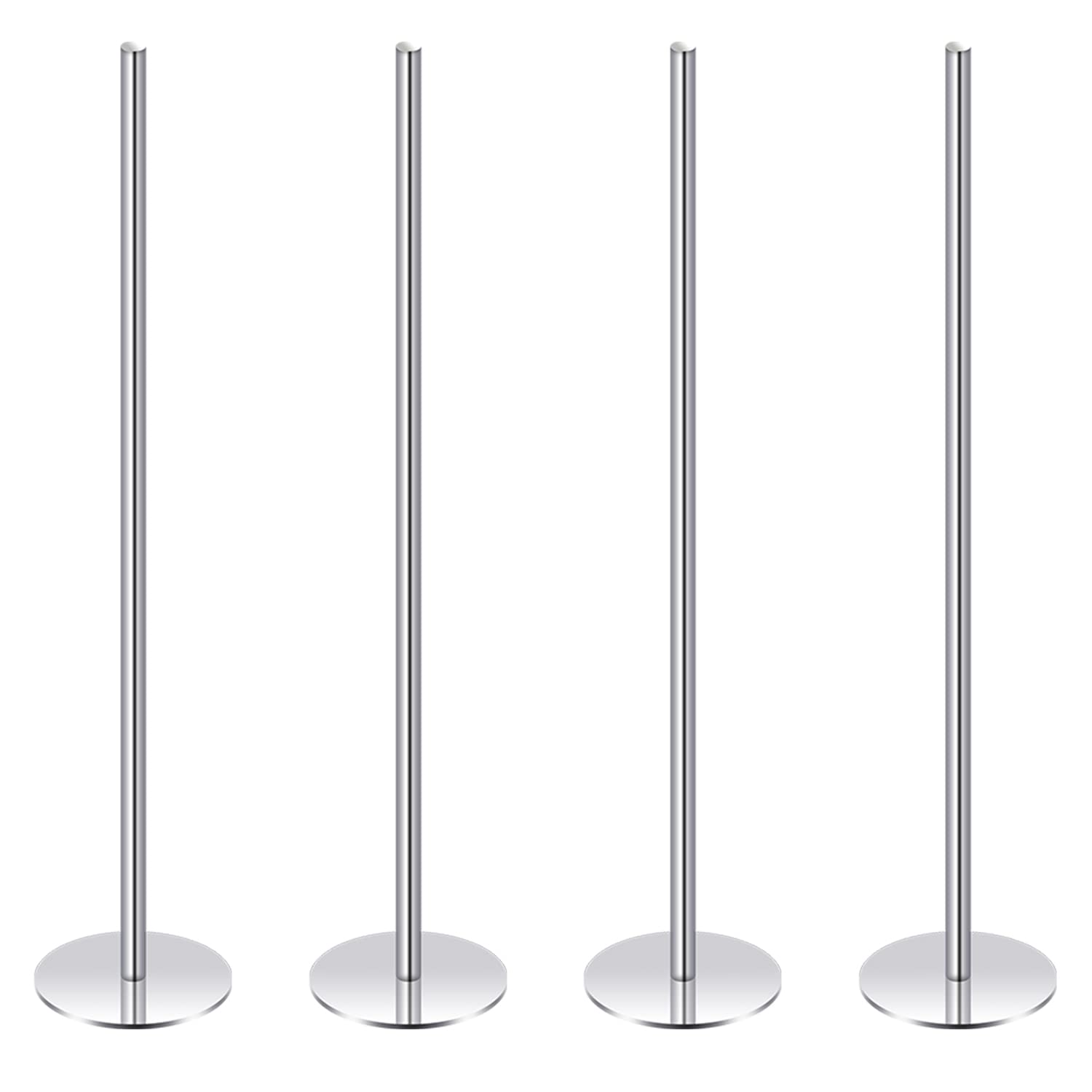 4pcs Cake Heating Core Rods 5.5inch Length Stainless Steel Cake Heating Pins Set Baking Tools for Cake Decoration