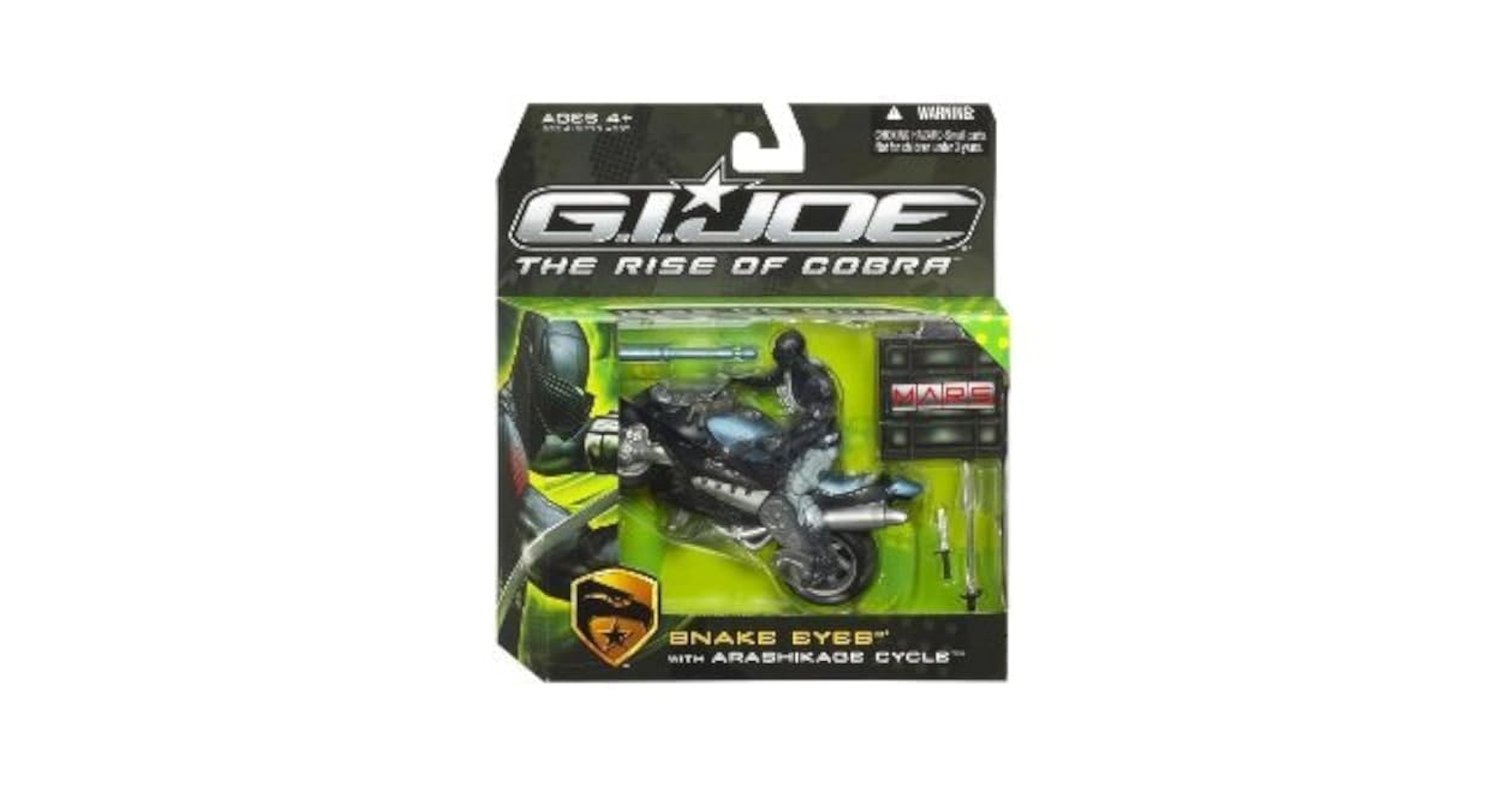 その他 GI Joe bike G.I. Joe Core Ninja Snake Eyes Motorcycle Vehicle Playset (6