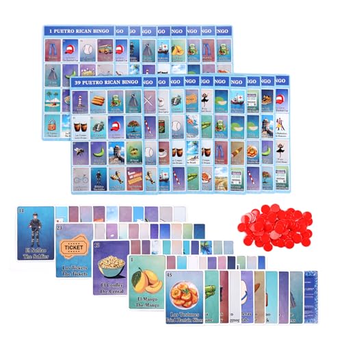 Puerto Rico Bingo Boricua juego de mesa educativo miniatura 1