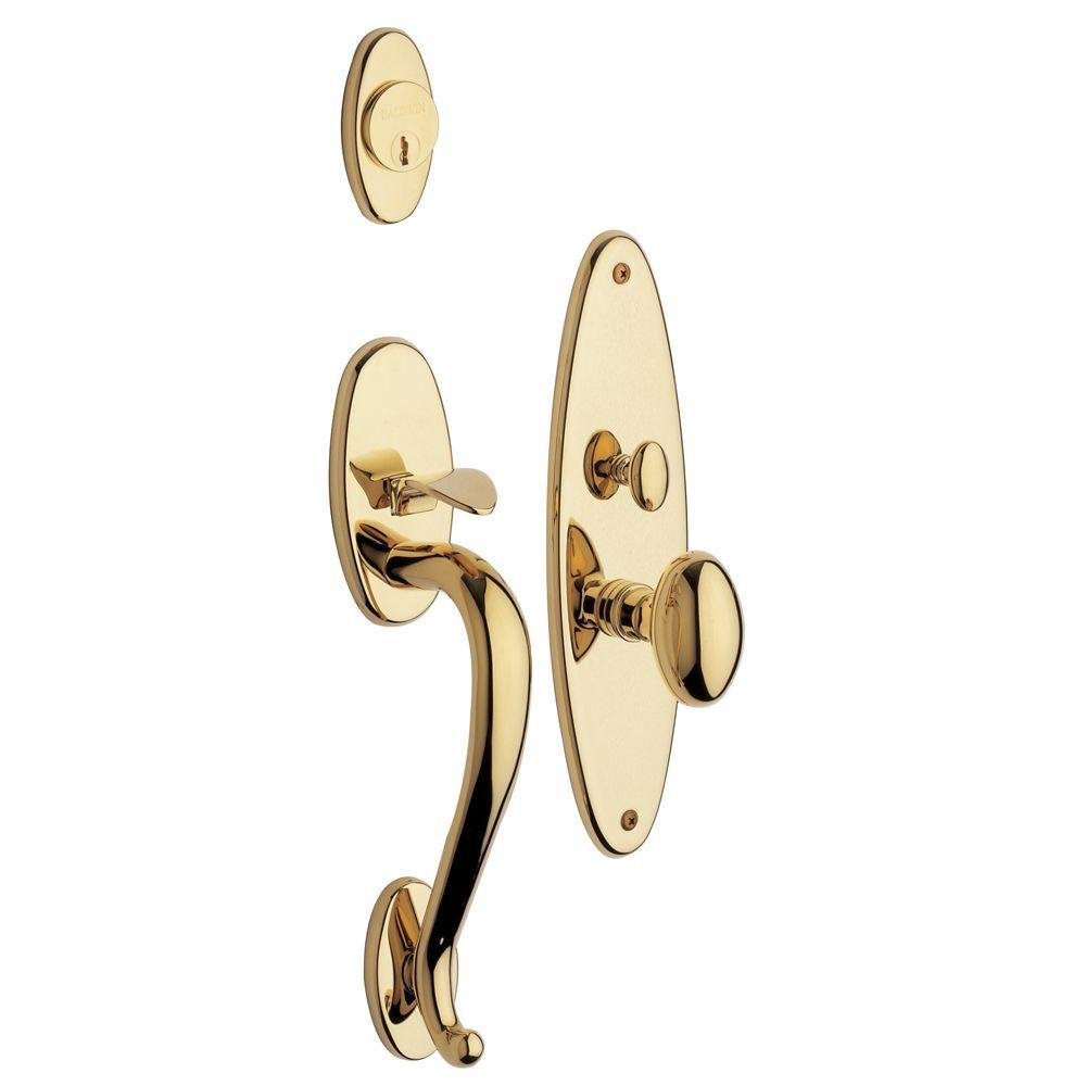 Baldwin Lexington Sgl Cyl Mortise Trim LPB - Door Handles - Amazon.com