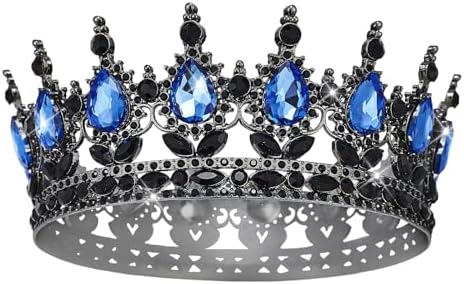YOUlDIANZI Queen Crown Rhinestone Wedding Crowns and Tiaras for Women Costume...