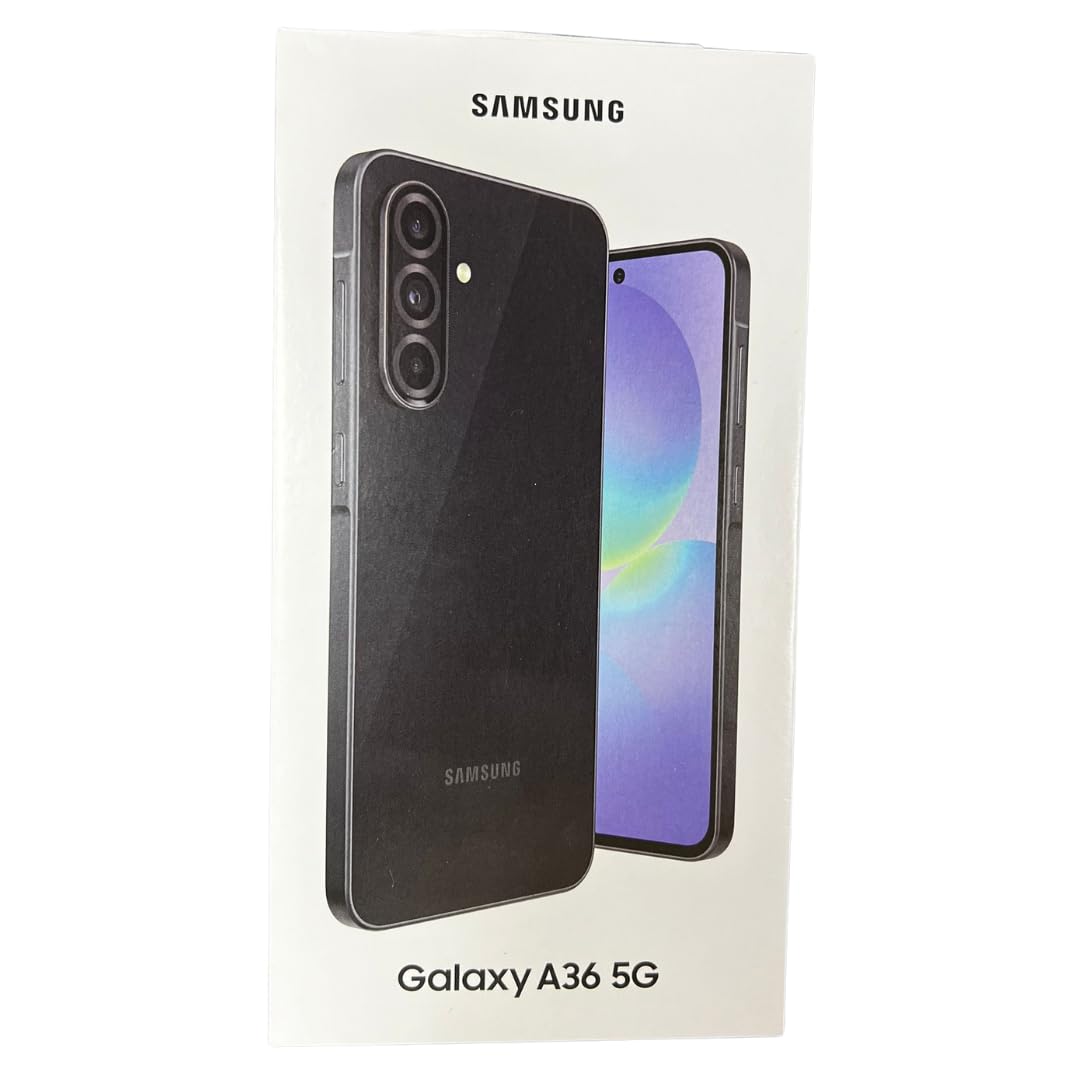 Samsung Galaxy A36 5G 本体 ブラック グローバル版 Amazon.com: SAMSUNG Galaxy A36 5G 2025 | 256GB, Dual SIM | 6.7