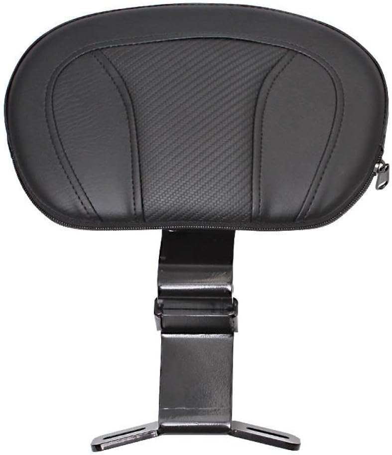 オートバイブラックフロントドライバーライダーバックレストマウントキットCVOツーリングストリートロードキングスペシャルクラシック09