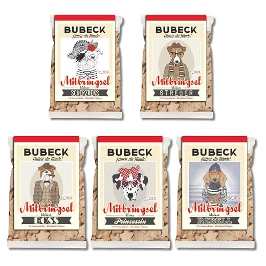seit 1893 Bubeck Hundeleckerli glutenfrei | mit Lamm & Kartoffel | Hundekekse für futtersensible Hunde | 5 x 210g | ohne Zucker & ohne Konservierungsstoffe