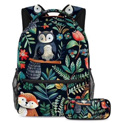 Sac à dos oiseau de la jungle pour ranger toutes les fournitures