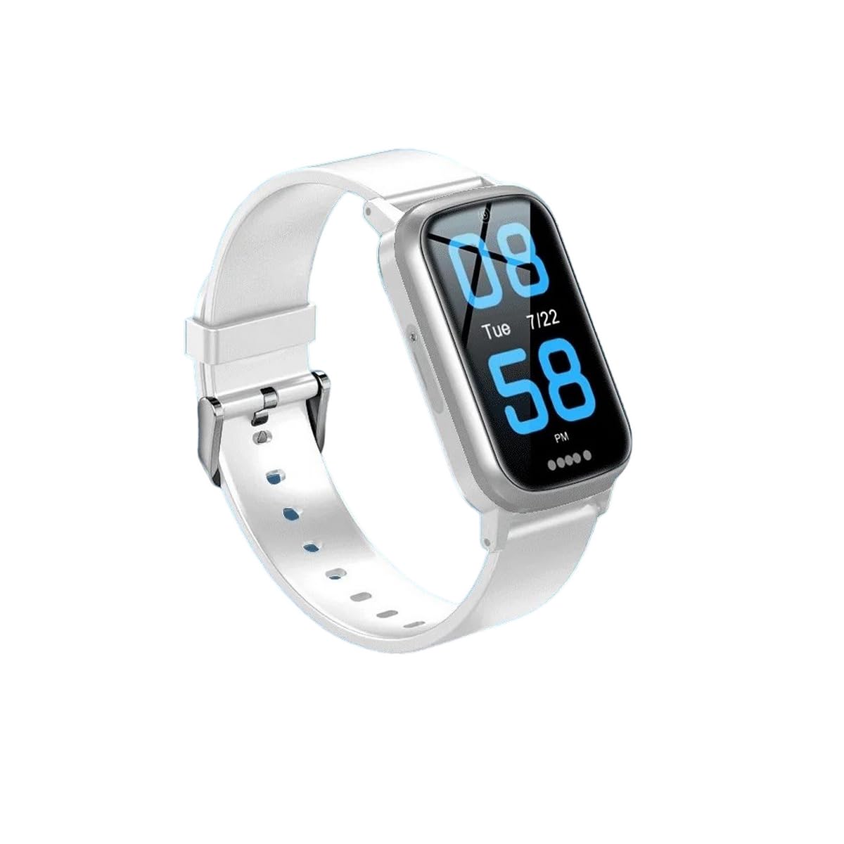 GPS-Smartwatch NC92S mit Sturzerkennung und Vitalfunktionen in weiß