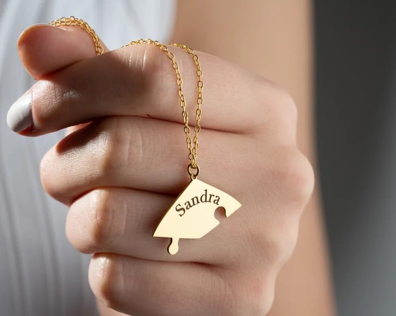 Custom Heart Puzzle Necklace,Jewelry Necklace Set for Couples Family Best Friends,Matching Heart Engraved Name Personalized Birthday Flower Necklaces,Gifts for Birthday Mothers Day Christmas Anniversary2