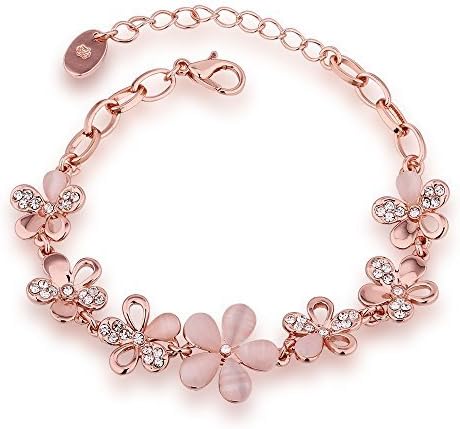 Aleafa Armlet Home Presents Gold Crystal Charm Bracelet for Girls #Aport-1647