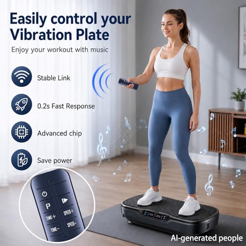 Télécommande de rechange pour plaque de vibration LifePro Waver LP-WVRM ZWP noire - 3