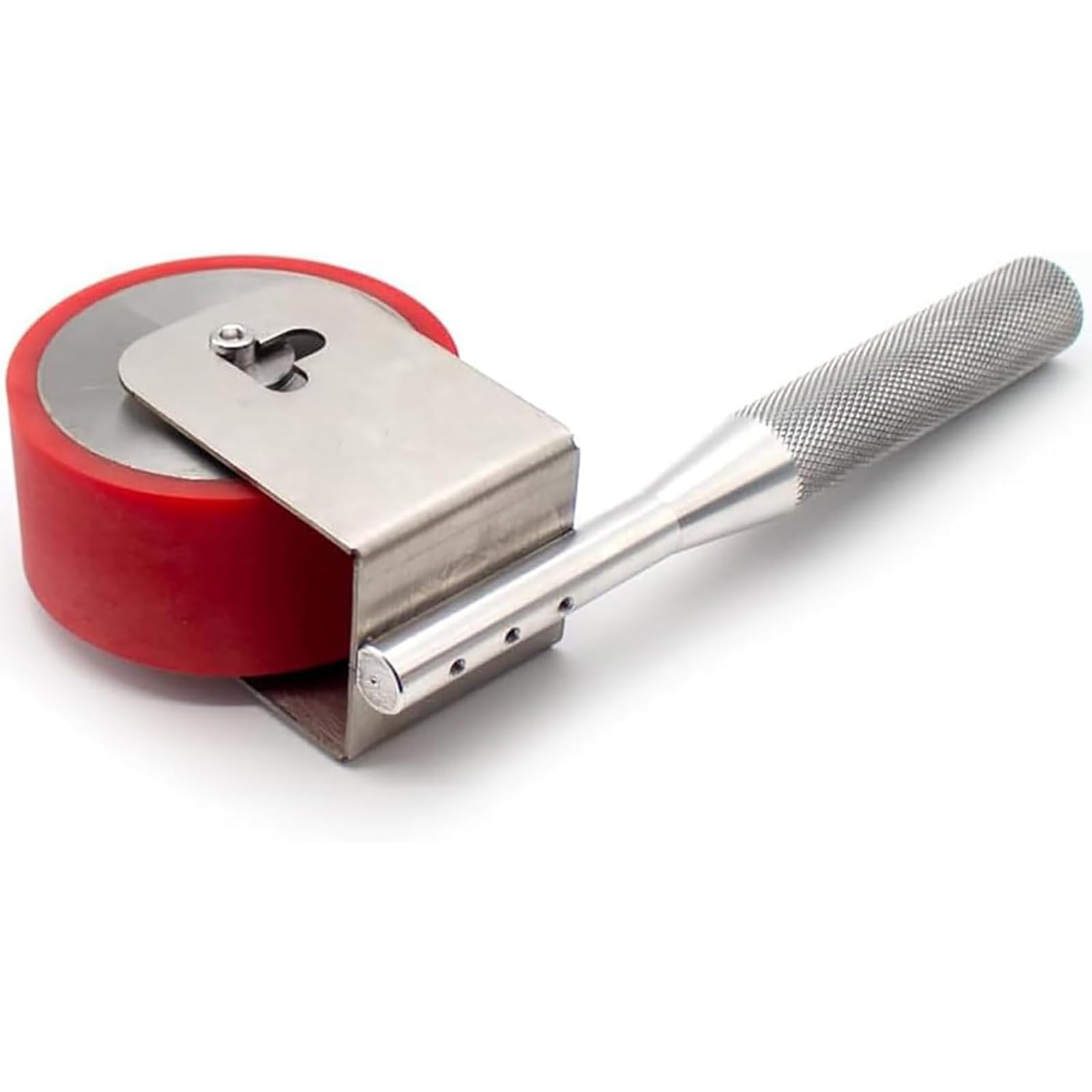 Herramienta manual de prueba adhesiva de rodillo, carga de presión de 2 kg, mango de acero inoxidable, rodillos de silicona resistentes a altas temperaturas para pruebas de resistencia al pelado