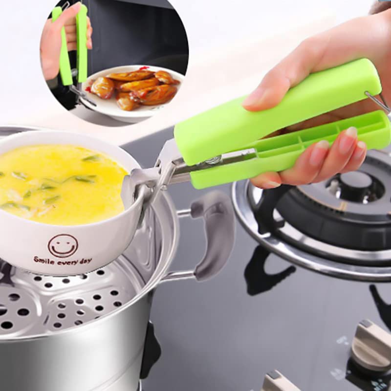 Set Di 4 Pinze Antiscottatura In Acciaio Inox Per Ciotole E Padelle Clip Multifunzione Per Bordi Di Pentole Per Utensili Da Cucina Supporto Compatto 98315911