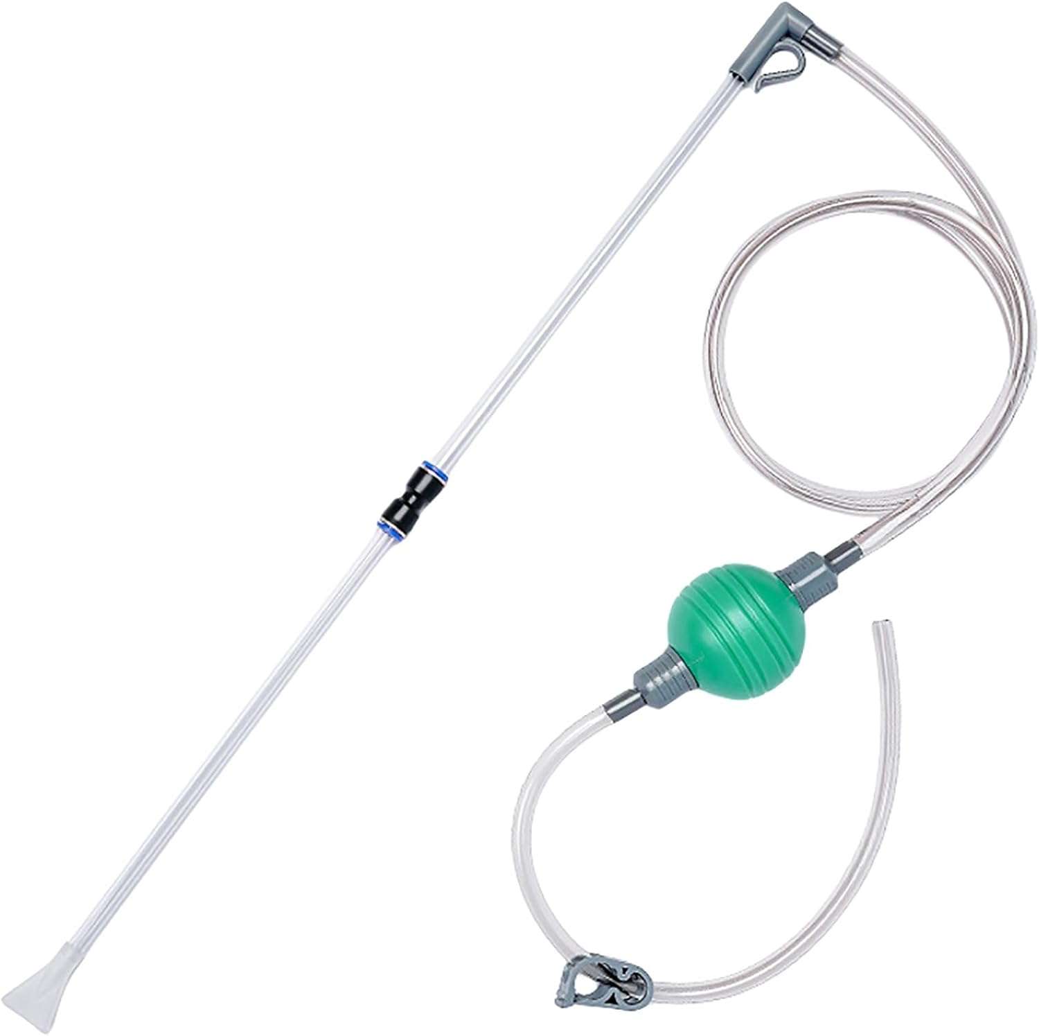 Aquarium Siphon Vacuum Gravel Cleaner, Fish Tank Cleaning Tools, New Quick Water Changer with Thickened Airbag, for Fish Tank Cleaning Sand