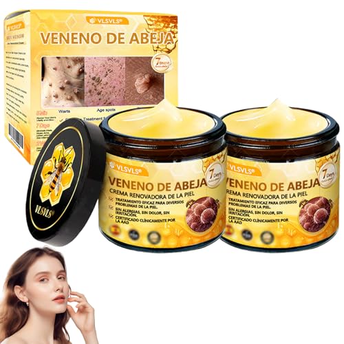 VLSVLS Crema de regeneración de la piel de veneno de abeja, rema Renovadora de Piel VLSVLS con Veneno de Abeja,crema reparadora de veneno de abeja, veneno de abeja para todos los (2)