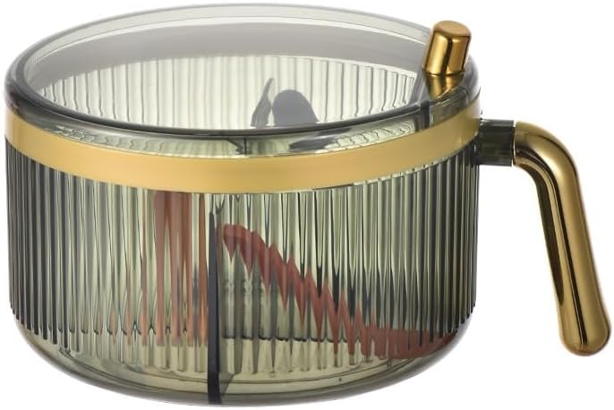 Seasoning Box Kitchen Set with Spoons Multiple Grain Flavoring Container