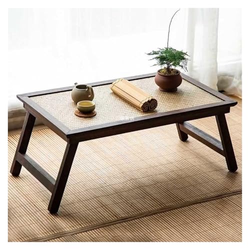 Table basse pliante japonaise en bois massif pour optimiser vos petits espaces - 3
