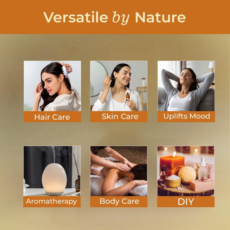 Image of Farm Blends Sweet Orange Essential Oil 100% Undiluted Pure | Reduces Sun Tan, Nourishes Hair & Skin, Boosts Energy | Farm To Home | Natural | Citrus sinensis|30ML + 30ML (Pack of 2)