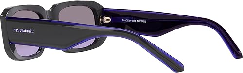 Miniatura 5 de ARNETTE Gafas de sol para hombre, montura negra, lentes gris oscuro, 2.087in