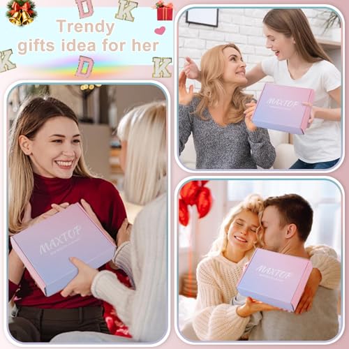 Image of MAXTOP Birthday Gifts for Women Men,Personalized Initial Letter Patch Fanny Pack Crossbody Bag with 3-Zipper Christmas Gift Trendy Stuff for Daughter Sister Her,Beige D