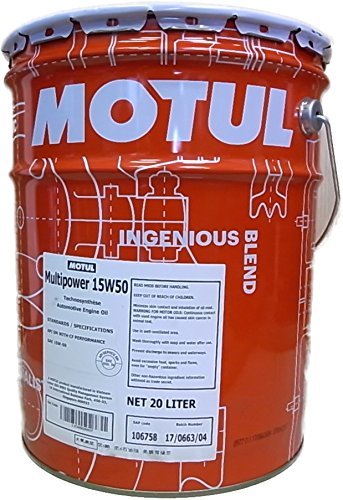 Amazon | MOTUL(モチュール)MULTIPOWER(マルチパワー) 15W50 エンジン 