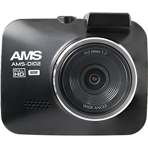 Amazon | AMS（アムス）ドライブレコーダー AMS-D102 2.4インチ 200万