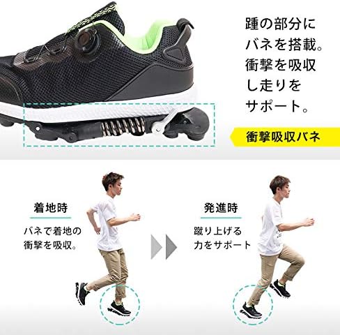 Amazon バネで反発 スプリングシューズ サンコーレアモノショップ サンコーレアモノショップ ランニング ジョギング