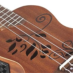 Bois Ukulele 24 Sapele Bois Ukulélé Ukulélé Uke Kit for Enfants et Adultes - Les Beatles, Paul McCartney, John Lennon, RIngo Starr, George Harrison Bois Ukulele 24 Sapele Bois Ukulélé Ukulélé Uke Kit for Enfants et Adultes – Image 3