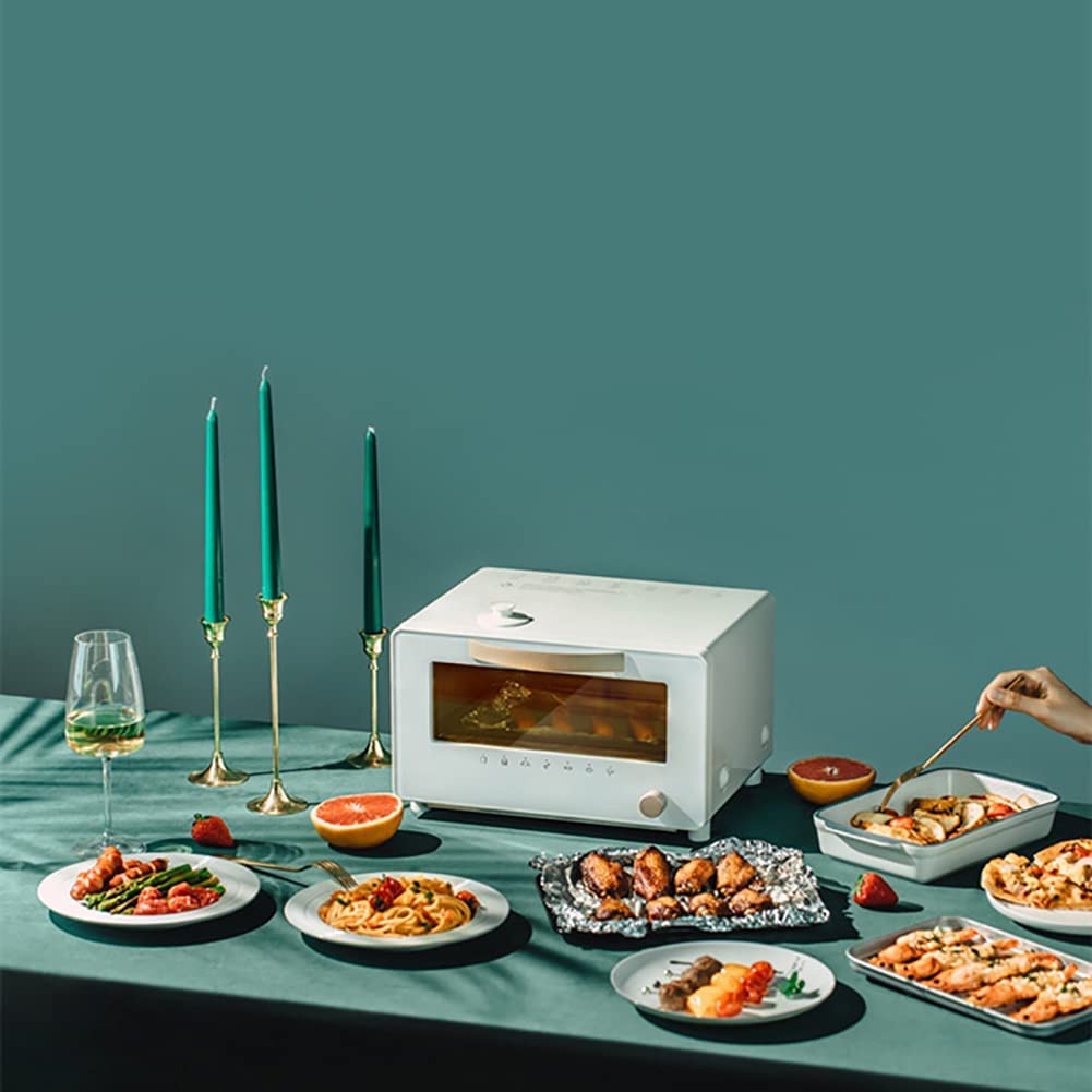Forni compatti, Forno Elettrico Multifunzione a Vapore da 10 Litri, Forno banco con Touch Screen, convezione, Mini