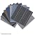 XLIHAWY Carpet Floor Tiles, 20”x 20” DIY Flooring Mat with Anti-Slip PVC Back, Non Slip Washable Square Carpet Tiles for Residential Commercial (Color : Dark Grey, Size : 40pcs)