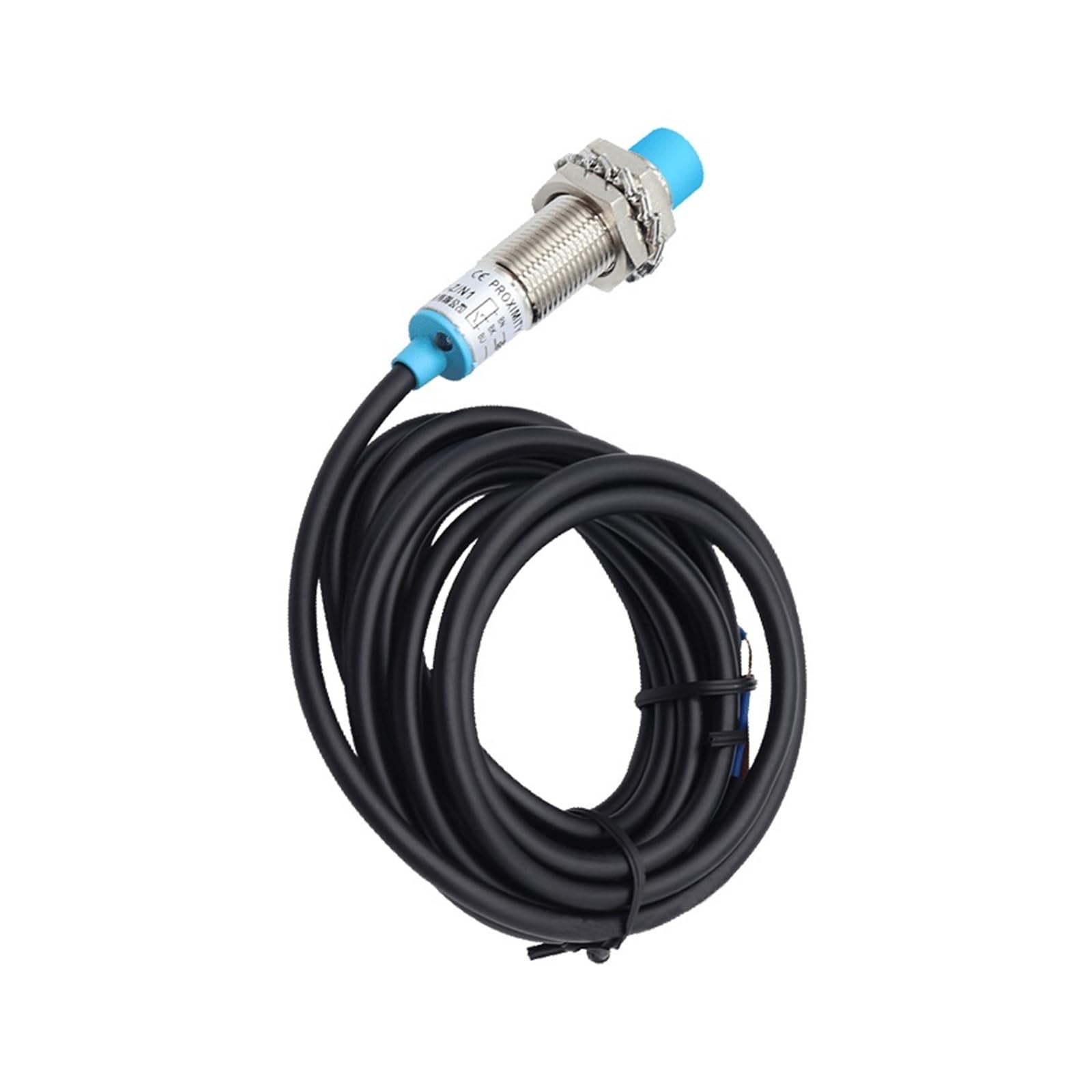 Interruptor de proximidad inductivo de Clase A, Serie ALJ12A3-4-Z, con protección contra Cortocircuitos, Sensor de proximidad M12, NPN, NA, CC, 3 Cables(Alj12a3-4-j-a1)