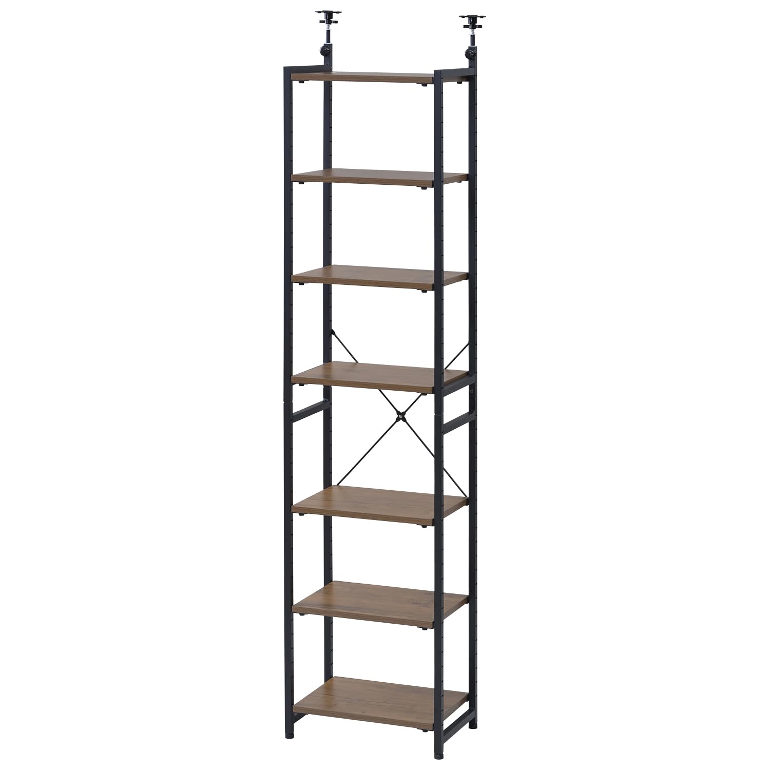 Amazon｜[山善] 突っ張り フリーラック 幅45×奥行30×高さ200-260cm A4