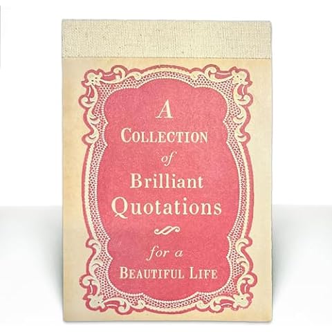 Sugarboo Brilliant Quotations Cards - Motivational Notepad for Daily Inspiration, Organization, and Self-Care - Tear and Share Cards for Friends, Family, and Loved-Ones Cover