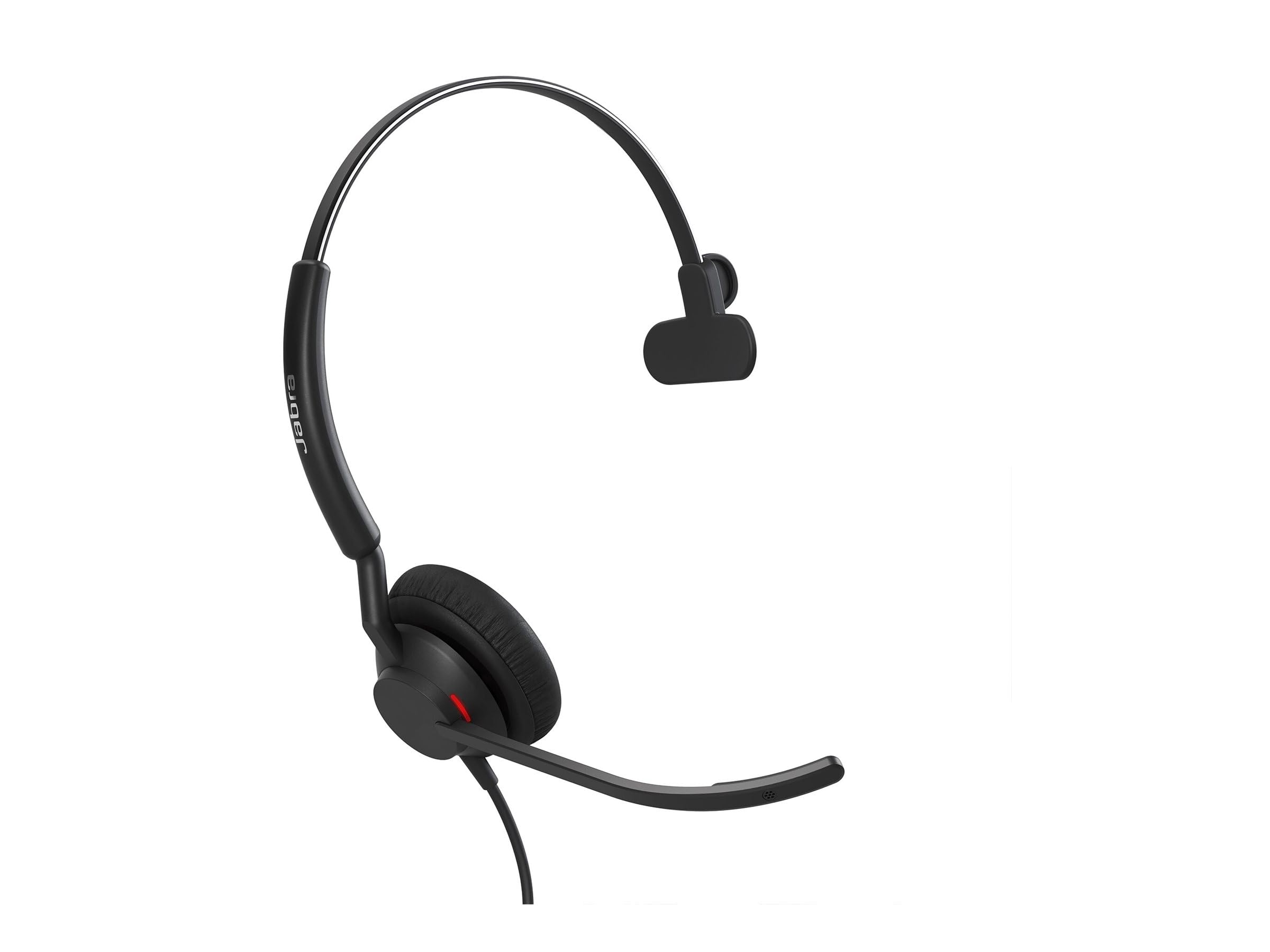 Jabra Engage 40 kabelgebundenes Mono-Headset mit geräuschunterdrückender 2-Mic-Technologie und USB-C-Kabel, Ultraleicht - mit Allen führenden UC-Plattformen wie Zoom und Unify kompatibel - schwarz