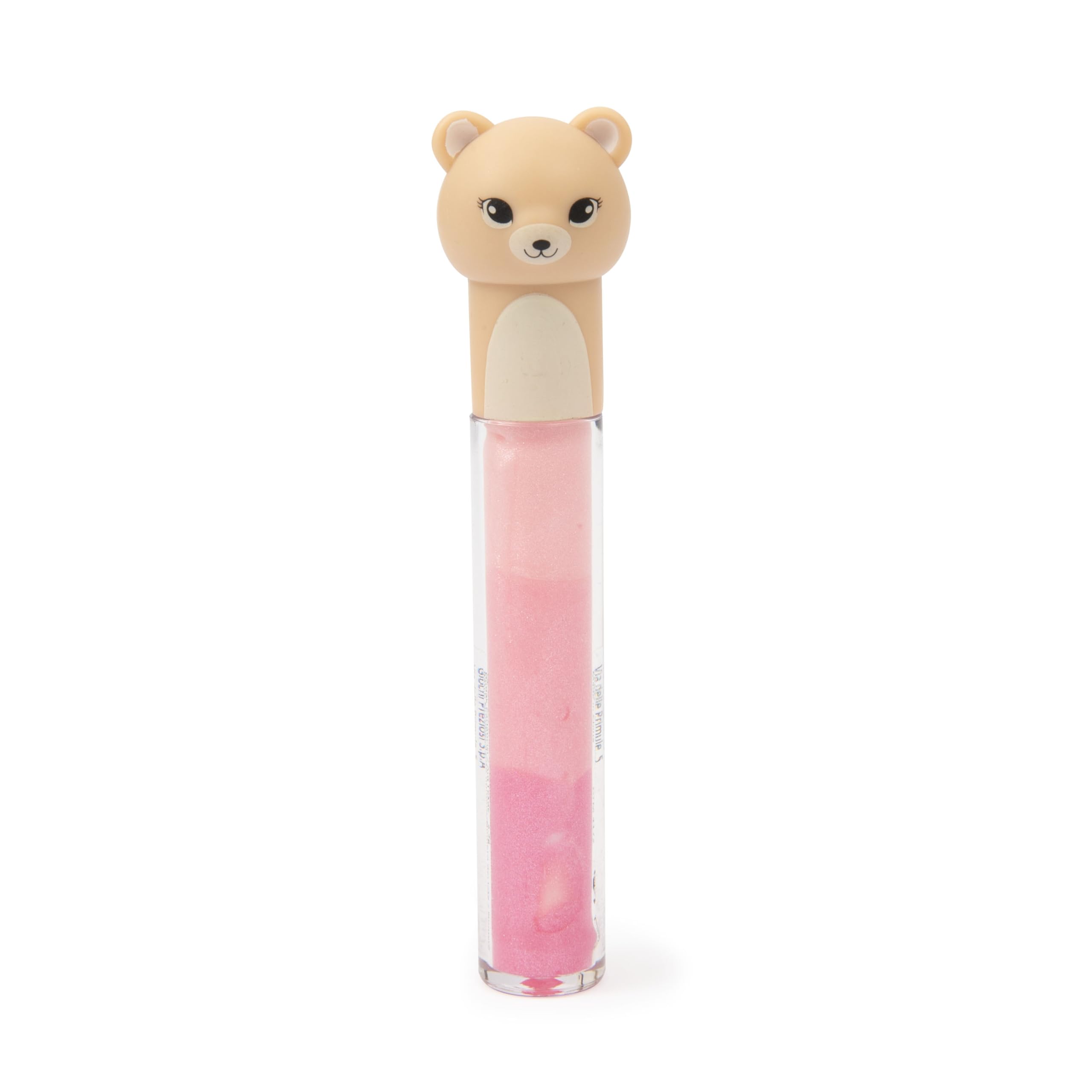 Very Bella Glossy Bear – Kids Lip Gloss with Cute Bear Design – Strawberry or Vanilla flavour, Colour and Styles May Vary, Fun & Safe Makeup for Girls Aged 6+, Non-Toxic & Easy to Use