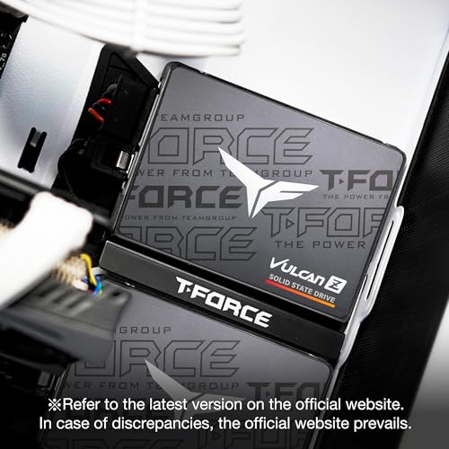 TEAMGROUP T-Force Vulcan Z 256GB SLC Cache 3D NAND TLC 2.5 Inch SATA III Internal Solid State Drive SSD (R/W Speed up to 520/450 MB/s) T253TZ256G0C101 - Image 8