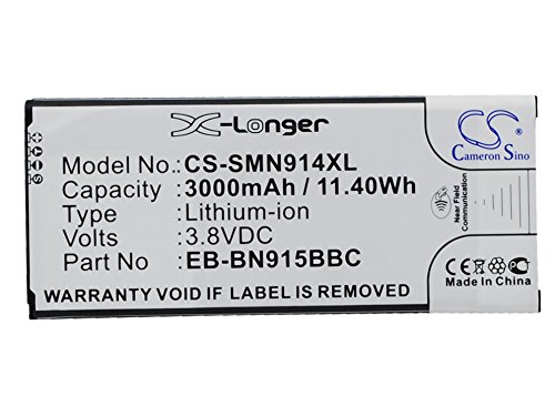 Batterie type EB BN915BB   3000 mAh   SMN914XL   pour Samsung Galaxy Note Edge