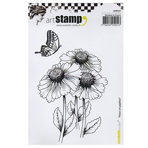 Carabelle Studio Timbri Cling, Fleurs et Papillon