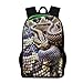 Generic Snake Backpack for Children Cool Bagpack for Boys Day Packs