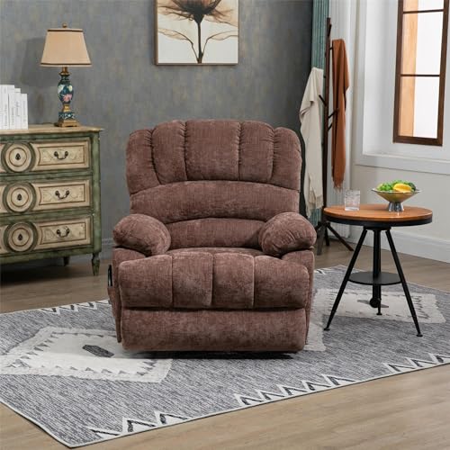 Sillón reclinable con masaje y calefacción cuero miniatura 4