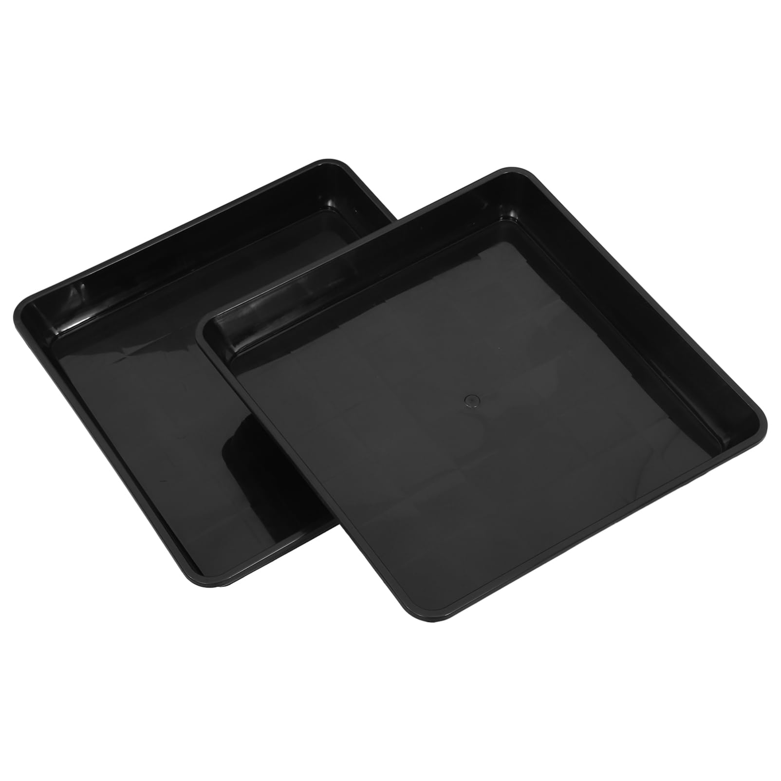 Toddmomy 2pcs Plant Saucer for Indoor and Outdoor Use Drainage Tray for Flower Pots Material Base for Plants and Garden Decor
