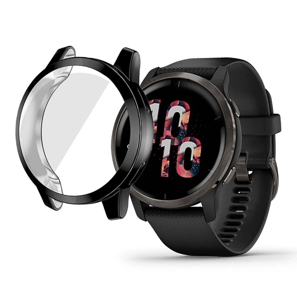 PaceBid Screen Protector Case Compatible with Garmin Venu 2