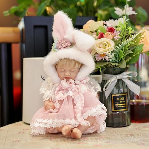 Muñeca Reborn 12 Pulgadas Realista Cuerpo Completo Vinilo miniatura 3
