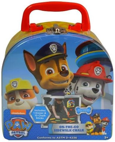 Spin Master Paw Patrol Tin Chalk Set