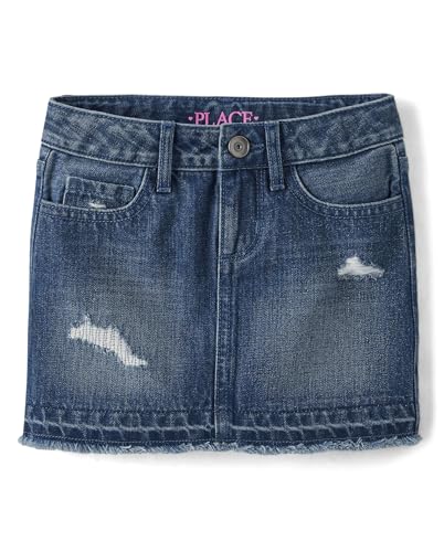 The Children'S Place 3049584 Girls' Everyday Denim Skirts And Skorts cover