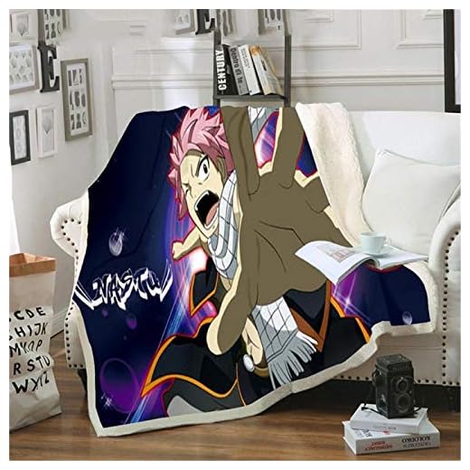 BHOMLY Filtar Tecknad Film Anime Karaktär Pojke 150X200Cm/59X78 Inch Bekväm Ullfilt Förtjockad Filt Korall Fleecefilt Vinterfilt Kan Vara Lakan Varm Filt Bra Beröring