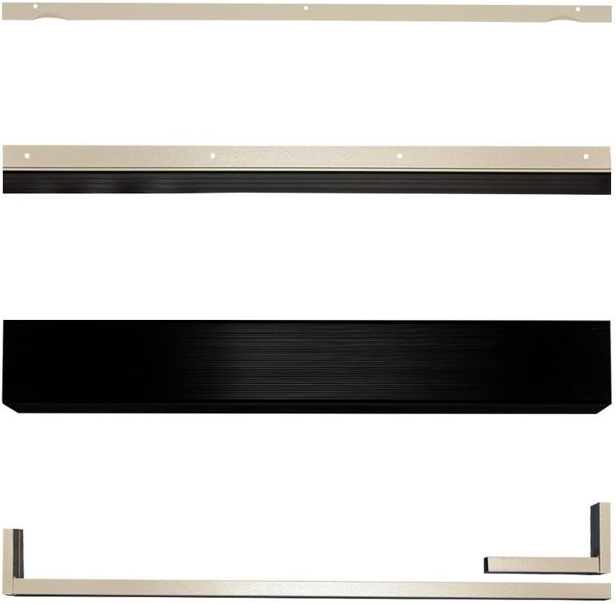 Bubbacare Unique Home Designs Navajo White Security Door Seal Kit