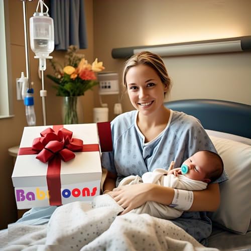 Image of Baby Newborn Complete Clothing Set | 30 in 1 New Born Essentials Kit | Baby Combo Set for New Born | Hospital Bag Kit & Shower Gift | 0-6 Months (Blue)