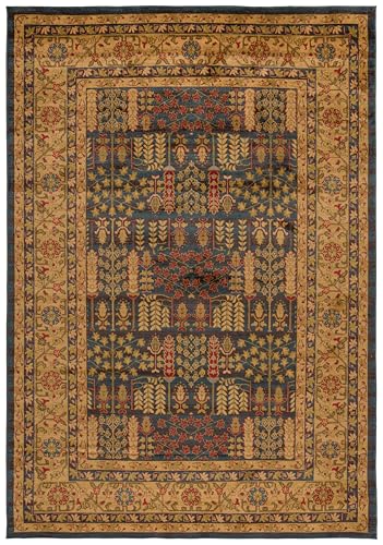 Tapete Safavieh Mahal Collection 8' x 11' Azul Navy miniatura 3