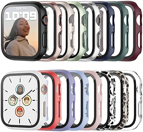 for Apple Watch Series 3/2 38mm Screen Protector Case 16 Pack